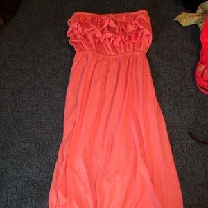 Hot Pink Swimsuit Cover Up Dress